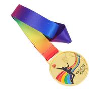 SHINYPASING Médaille Personnalisable Lot de 2pcs en Alliage de Zinc Or Effet Décoratif et Rôle Incitatif pour Basket Garçon Médailles des Compétitions Sportives pour Événements Sportifs