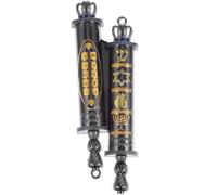 SHINYPASING Mezouza Décorative en Métal Vintage pour Porte, Création d'une Atmosphère Sacrée, Style Chic et Délicat, pour Décorer Plusieurs Lieux Style Aléatoire