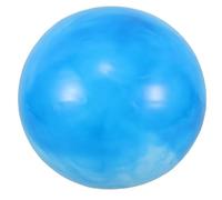 SHINYPASING Mini Ballon de Gym Pilates en PVC Bleu 25 Cm Antidérapant Portable pour Exercices de Renforcement du Tronc et Amélioration de L'équilibre à Domicile