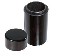 SHINYPASING Mini Urne Funéraire en Bois de Violette Petite Urne Souvenir Hermétique 7,6 X 3,8 Cm pour Cendres Portable Multifonction pour Cérémonie et Décoration Intérieur