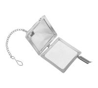 SHINYPASING Passoire à Thé Pyramide Infuseur en Acier Inoxydable 304 Argenté, Filtre à Thé Solide, Sain et Sûr, Résistant la Rouille, pour Infusion Maison