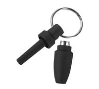 SHINYPASING Perforatrice à Cigares en Silicone Lame en Acier Inoxydable, Porte-clés Facile à Transporter, Ouverture Lisse et Régulière pour Amateurs de Cigares