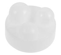 SHINYPASING Pièce de Remplacement pour Fauteuil de Massage 3 Points Tête de Boule Rotative Plastique Solide Rouleau de Massage Arrière Accessoire Mécanisme pour Appareil de Professionnel