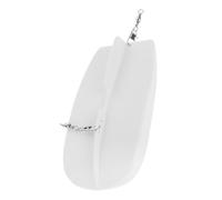 SHINYPASING Planche de Plongée en Plastique Blanc 82g Réglable Émerillon, Accessoire de Pêche la Traîne en Bateau pour Usage en Mer, Outil Pratique pour Profondeur Contrôlée