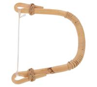 SHINYPASING Poignée de Théière en Bois Tressé Résistante à L'usure, Remplacement pour Bouilloire 11-13 Cm, Anse Pratique et Ergonomique pour Usage Quotidien Cuisine