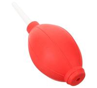 SHINYPASING Poire Auriculaire Rouge à Presser, Boule de Lavage D'oreilles Multifonctionnelle à Main pour Nettoyage Doux et Complet des Oreilles, Kit de Nettoyage pour Usage Personnel