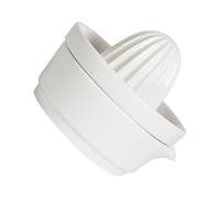 SHINYPASING Presse-fruits Manuel en Céramique Blanc Facile à Utiliser Séparation Rapide de Pulpe pour Fruits Frais la Maison Pique-niques