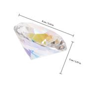 SHINYPASING Presse-papier en Cristal de Diamant Gros Strass Scintillants, Accessoire Photo pour Mannequins Mains et Salon de Manucure, Décoration Élégante pour Table Nail Art, Ornement