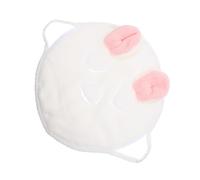SHINYPASING Serviette Visage Compressive Chaude et Froide en Corail Épais 24x24 Cm, Masque Hydratant Réutilisable pour Soin du Visage Féminin, Serviette Spa Douce pour Salon de Beauté