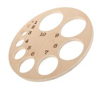 SHINYPASING Tableau des Dilatations Cervicales et Cours D'éducation à L'accouchement Outil Pédagogique en Bois Réutilisable pour Étudiants pour Institutions de Formation Obstétricale
