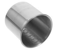 SHINYPASING Tasse à Mesurer en Acier Inoxydable Argenté, Bol Doseur Gradué Multifonction, Outil Cuisine Pragmatique pour Mesurer Riz, Liquides et Ingrédients Secs, Usage Style Style Aléatoire