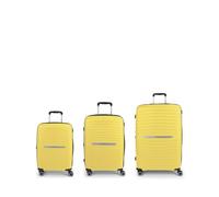 Shinyuu Jeu de valises (cabine, moyenne et grande) extensibles rigides avec capacité jusqu'à 221 l, vert