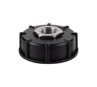 SHIOFRCN 1 pc S60x6 Filetage Grossier à 1/2 "3/4" Filetage mâle Femelle IBC Adaptateur de Remplacement de réservoir d'eau en Acier Inoxydable Bec raccords de vidange(3/4" Female Thread)