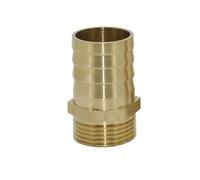 SHIOFRCN 1pc 16mm 19mm 25mm 32mm à 1 "mâle Tuyau d'eau connecteur Barbe Laiton DN15 DN20 DN25 Tube Joint Tuyau d'arrosage connecteur(32mm)
