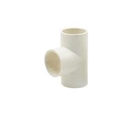 SHIOFRCN 1pc 20/25/32/40/50/63/75mm PVC Tuyau d'eau connecteur té coude Droit coupleur Eau séparateur Tuyau d'alimentation Joint thermofusible(Tee,63mm)