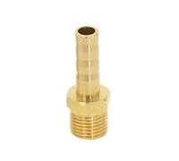 SHIOFRCN 1pc raccord de Tuyau en Laiton 6/8/10/12/16mm Tuyau Barbe Queue M10 M12 M14 M16 M20 métrique Filetage mâle connecteur Joint cuivre coupleur Adaptateur(10mm to M14x2)