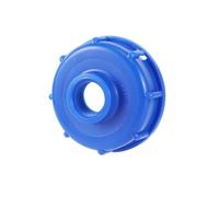 SHIOFRCN 1pc raccords de réservoir d'eau IBC durables S60X6 Filetage à 1/2 "3/4" 1 "connecteur de Tuyau d'arrosage Adaptateur de Remplacement de Valve de réservoir IBC(Blue-01)