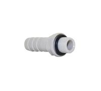 SHIOFRCN 1pc raccords de Tuyau Droit en Plastique 1/8 "Filetage mâle à 6mm 8mm 10mm connecteur Droit raccord barbelé raccords de tuyauterie pneumatiques(6mm)