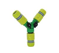 SHIOFRCN 1pc Tuyau d'arrosage 1/2 Pouces Y connecteur de séparateur d'eau vanne d'irrigation 16mm Tuyau 3 Voies connecteur de Robinet d'eau(Green)