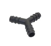 SHIOFRCN 20 pièces 4mm, 13mm connecteur de Type Y barbelé raccords de tuyauterie de plomberie d'irrigation Tuyau 3 Voies répartiteurs Joint de Tuyau de Ventilation Industrielle(NO.1)