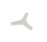 SHIOFRCN 20 pièces en Plastique Aquarium Pompe à Air Ligne Tubes Joints té/Droit/coude/Y en Forme Air Tubes connecteurs raccords de tuyauterie(White-01)