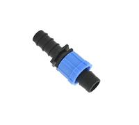 SHIOFRCN 40 pièces Tuyau d'arrosage 16mm connecteur de Ruban Goutte à Goutte avec écrou de Blocage Tuyau d'eau Irrigation Goutte à Goutte Ruban séparateur de Tuyau