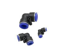 SHIOFRCN 5 pièces 4/6/8/10/12/14/16mm Interface de Tuyau Verrouillage à glissière raccord Rapide pneumatique Jardin Irrigation Composants pneumatiques compresseur d'air(12mm)