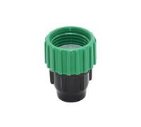 SHIOFRCN 5 pièces d'irrigation de Jardin Femelle 1/2 "au connecteur de Tuyau 3/8" connecteur fileté 1/2 "Embout raccord cannelé 8/11