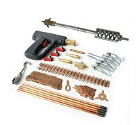 SHIOUCY Lot de 86 outils de débosselage de voiture - Outil de réparation de bosses de soudure - Extracteur de tôle - Débosselage