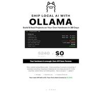 Ship Local AI with Ollama: Build 5 Real Projects on Your Own Hardware in 30 Days