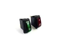 Ship Type 3pin ON/OFF 15A 250V / 20A 125V AC,Light Power Switch High Current Rocker With LED Button Switch NWPNLXEA(One Size)