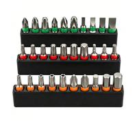 ShipeeKin 30x Jeu d'embouts de tournevis de 25 mm pour perceuse