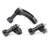 ShipeeKin Bras d'extension incurvés Rotatif Support Casque | support pour caméra d'action compatible avec toutes les séries et accessoires Gopro Hero Kit d’extension de bras pivotant
