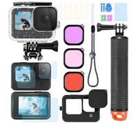 ShipeeKin Kit d'accessoires pour Gopro Hero 12 11 10 9 Boîtier étanche