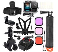 ShipeeKin Kit d'accessoires pour Gopro Hero 13 12 11 10 9 Boîtier étanche