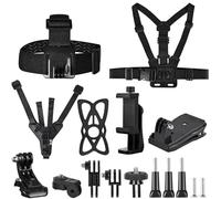 ShipeeKin Poitrine Sangle tête Sangle Sac à Dos Support Casque
