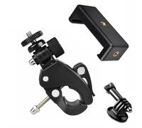 ShipeeKin Support de Fixation pour caméra de vélo avec Clip pour téléphone