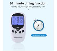 Shipenophy appareil de stimulation musculaire et nerveuse Appareil d'électrostimulation Appareil de hygiene manuel Blanc