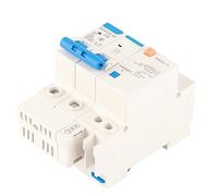 Shipenophy Disjoncteur de Courant DZ47LE 32 2P N C32 RCCB, Protection contre les Fuites 32A 30mA, avec Protection contre les Courts-circuits de Surcharge, pour la Construction Technique de