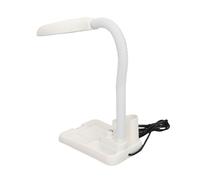 Shipenophy Lampe loupe Lampe de table loupe avec loupe 5X 10X avec 36 lumières LED blanches creatifs fossile Blanc