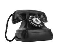 Shipenophy modèle de téléphone vintage Modèle de téléphone rétro, bouton en résine, Statue de téléphone fixe Vintage jeux activite