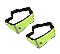 Shipenophy Sac Banane, Ultra Fin Imperméable avec Ceinture élastique | Tissu respirant, Ajustable pour la plupart des tailles, Poches séparées pour les essentiels