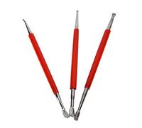 Shipenophy Stylo à Points, Outils de Modelage de Sculpture à Double Face | Acier inoxydable durable, Idéal pour le modelage, la sculpture et le lissage de l\'argile, Facile à saisir