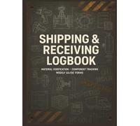 Shipping & Receiving Logbook: Track Weekly Shipments, Material Verifications & QA/QC Sign-Offs Across Piping, Flanges, Valves, and Pressure Equipment