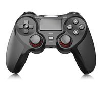 Shiptree Wireless Controller pour PS4,Compatible with PS4/Pro/Slim/PC with avec Touch Panel, 6-Axis G/Dual Vibration