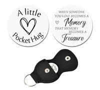 ShiQiao Spl Cadeau commémoratif de condoléances pour la perte d'un être cher - Cadeau de deuil pour meilleur ami, cadeau de condoléances pour perte, Argenté., S