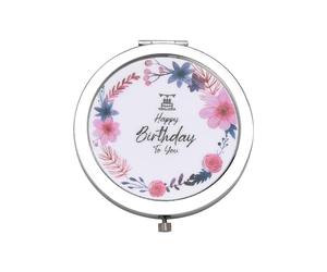 ShiQiao Spl Cadeau d'anniversaire pour femme, miroir compact pour filles, meilleure amie, cadeau d'anniversaire pour sœur, petite amie, miroir grossissant double face pour sac à main, miroir portable