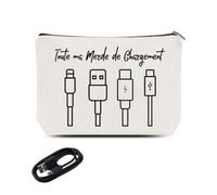 ShiQiao Spl Sac de Rangement Électronique Pochette Câble De Voyage Trousse pour Accessoires Électroniques Toute ma Merde de Chargement Organisateur Câbles Chargeur Portable Voyage