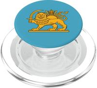 Shir o Khorshid Iran Lion & Soleil avec Couronne Vieille Perse emblème PopSockets PopGrip pour MagSafe