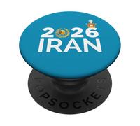 Shir o Khorshid Iran Lion & Sun Emblème 2026 Patrimoine iranien PopSockets PopGrip Adhésif